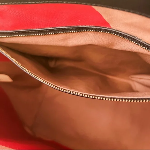 Kate Spade Sold Out Heart It Penelope White Canvas Tote Bag Sweet - Picture 11 of 15